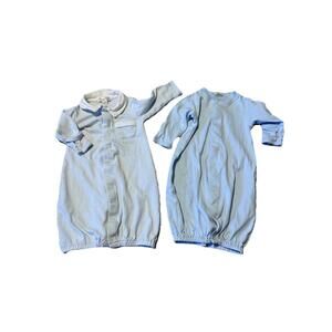 Kissy Kissy NB 1 Piece Blue Two Lot H74